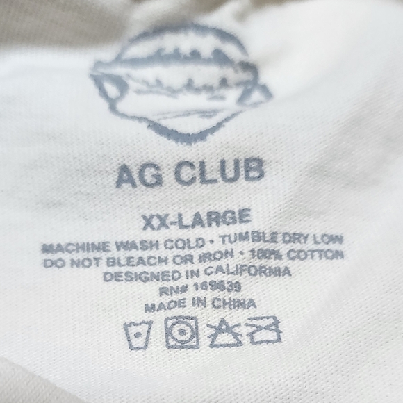 NWOT AG Club Imposter Syndrome Two Face Shirt Size XXL - Picture 6 of 8